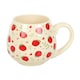 image 1 of Something Different Apple Rounded Mug - White/Red - One Size
