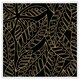 image 1 of Lined flower print (Picutre Frame) White | M