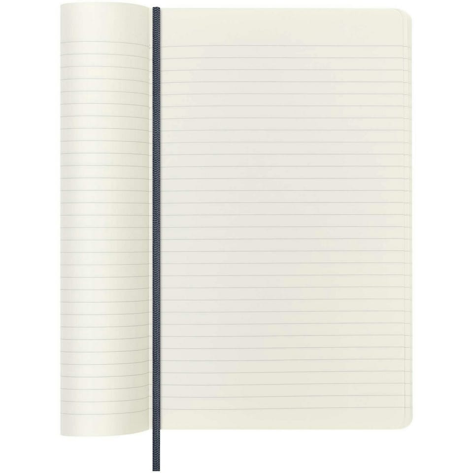 image 1 of Moleskine Capri Soft Cover Notebook - Mid Blue - One Size
