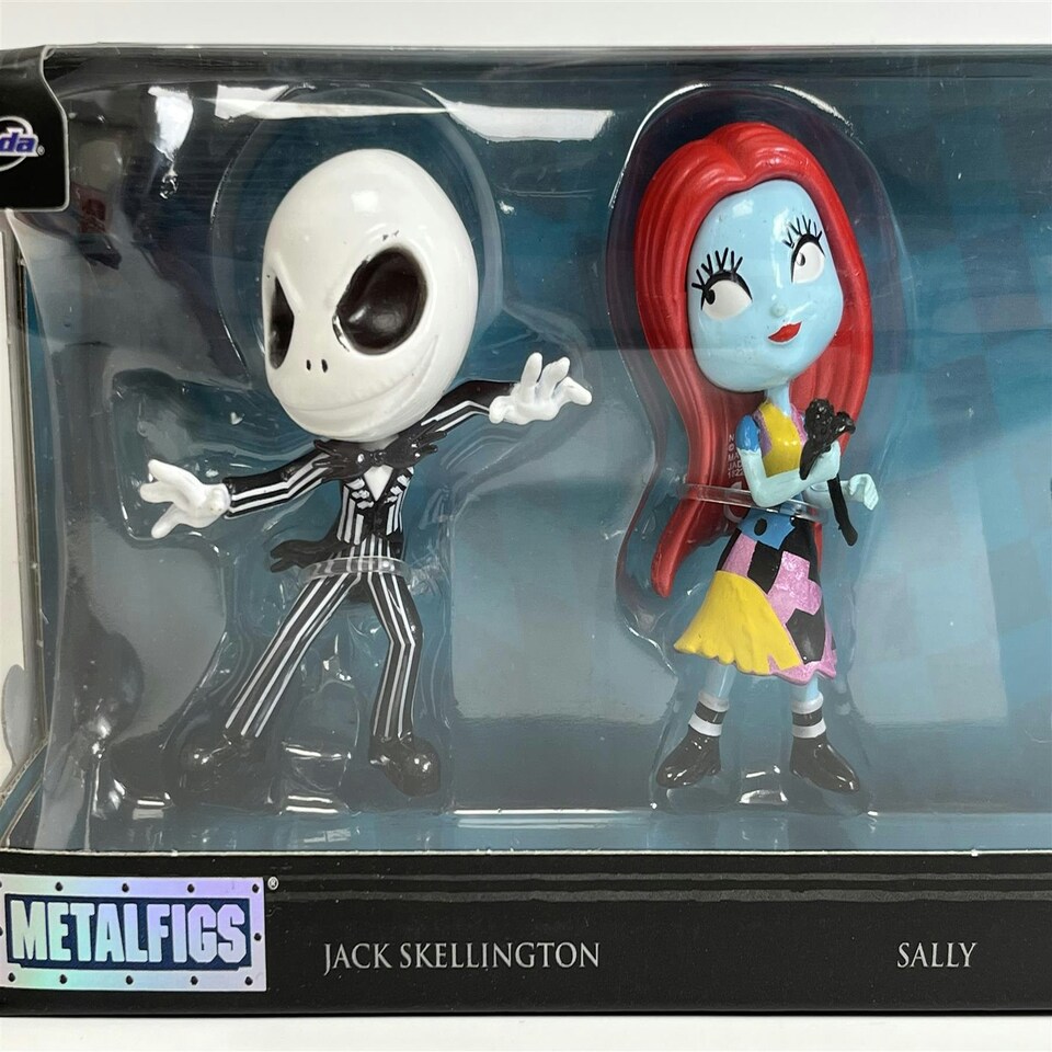 image 1 of Tim Burtons The Nightmare Before Christmas 4 Figures Jada 253075004