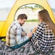 image 2 of Alivio Camping Inflatable Sleeping Pad, Waterproof Inflating Sleeping Mat (Single, Multicolour) | Multi