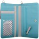 image 2 of Lightweight Genuine Leather Travel Phone Cross Body Shoulder Bag Grey | Grey