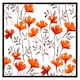 image 1 of Flowers in autumn colours (Picture Frame) Black | L