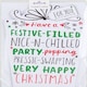 image 4 of Charity Christmas Card Pack 'Festive Filled' 8 Cards, 1 Design