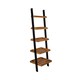 image 1 of Copenhagen Ladder Shelf - L46 x W60 x H184.5 cm - Black Brown