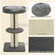 image 3 of PawHut 91cm Scratching Posts Cat Tree Activity Centre for Indoor Cats Grey