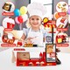 image 3 of Mini Kitchen Playset – 52PCS Fried Chicken Shop Toy