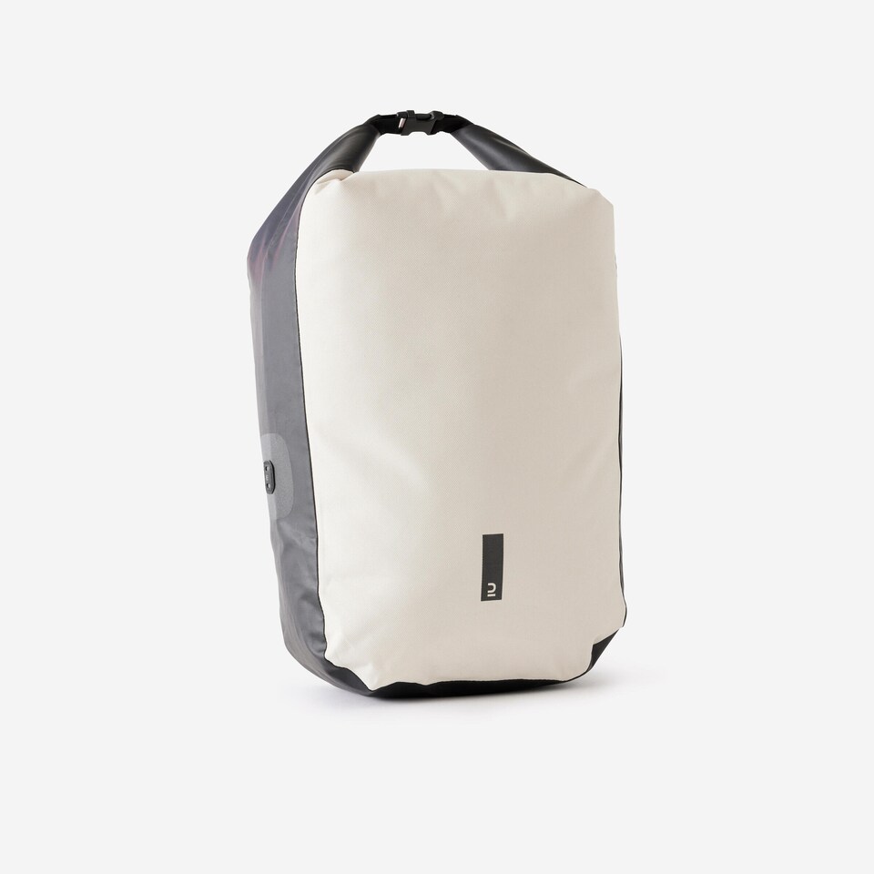 image 1 of Decathlon 20 L Waterproof Bike Bag for Pannier Rack 500