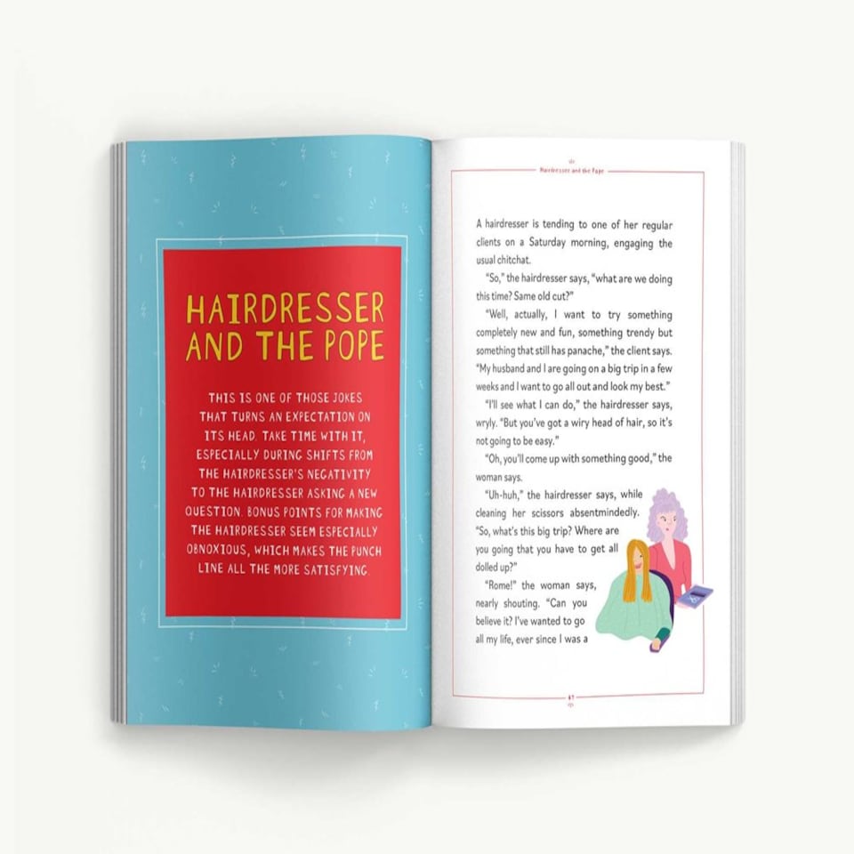 image 1 of 20+ Wickedly Entertaining Stories for Retelling Jokes Book