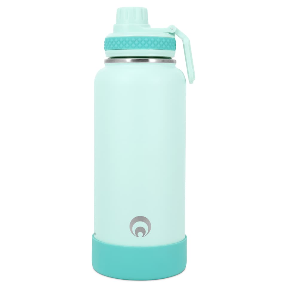 image 1 of Restore Raid 1L Gym Water Bottle | Green | Mint | 1L | 1