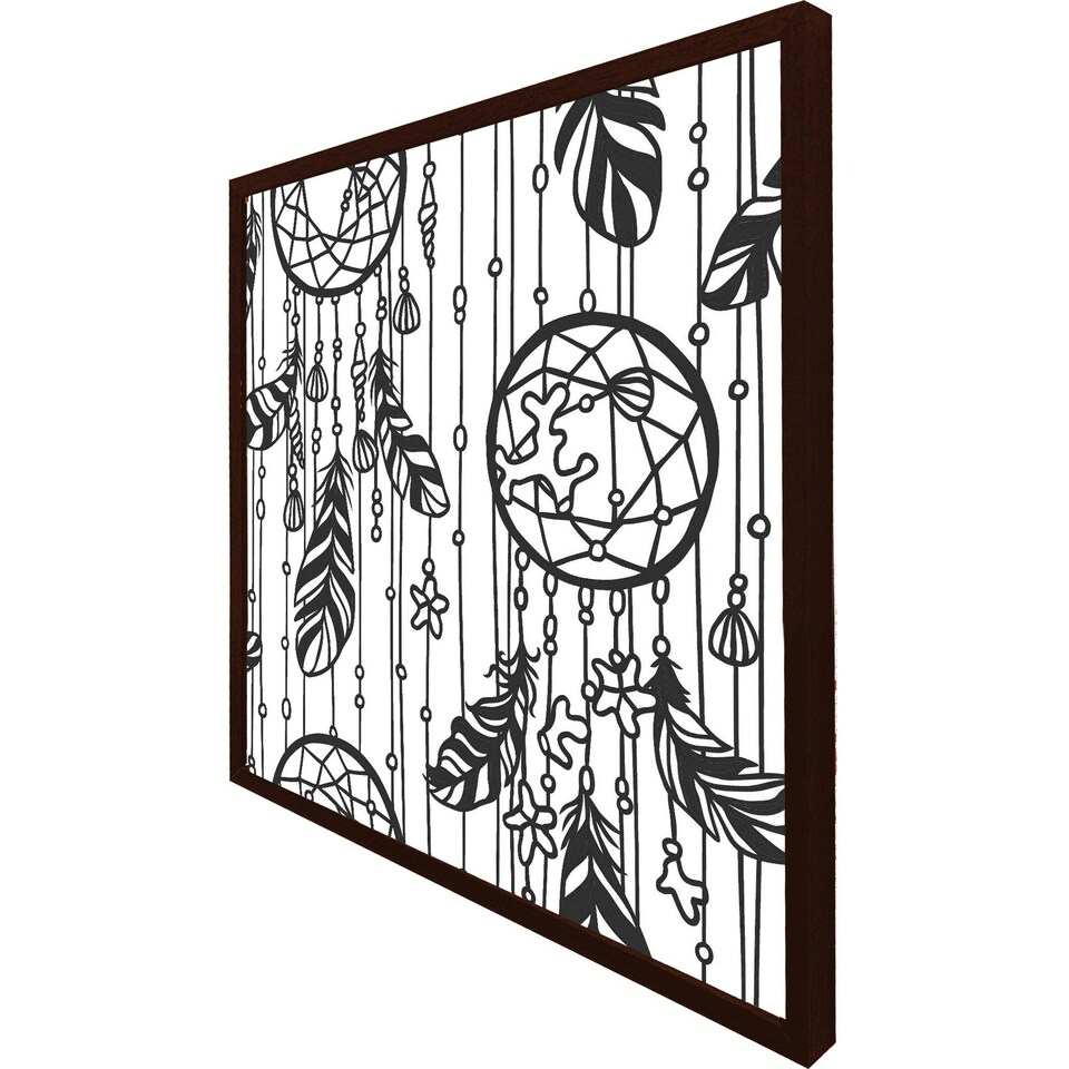 image 1 of Black contour (Picture Frame) White | S