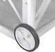 image 7 of Actiaspet - Large Wooden Chicken Coop with Nesting Box and Wheels | Outdoor Hen House for Garden Use