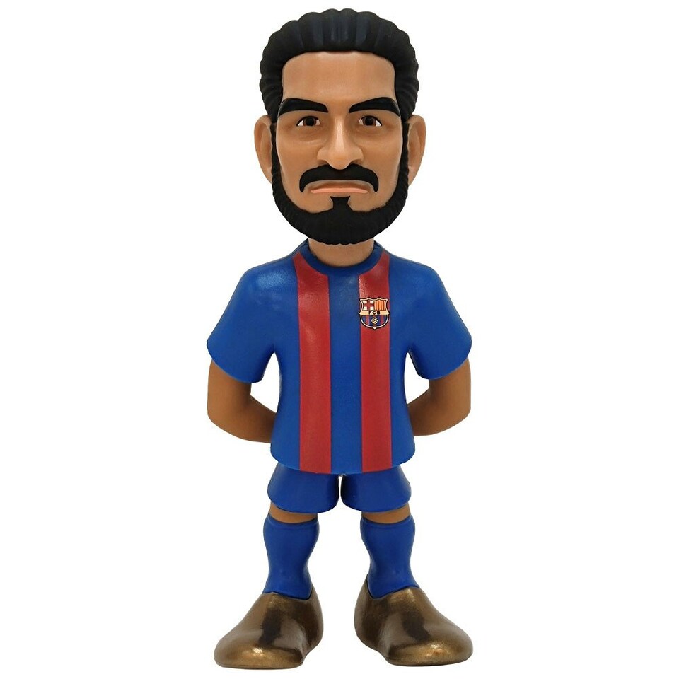 image 1 of FC Barcelona Gundogan MiniX Figure - Blue/Red - One Size