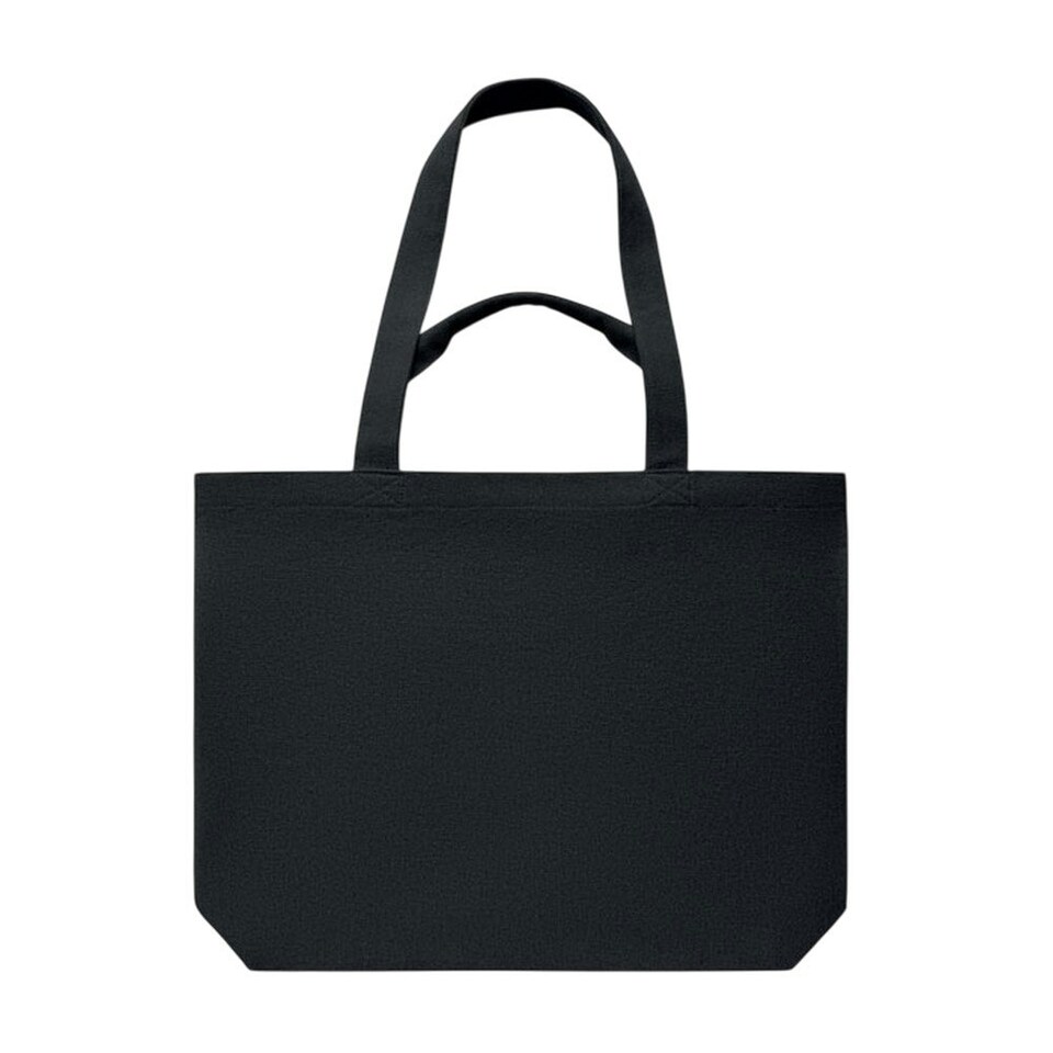 image 1 of MidOcean Maldi Beach Canvas Shopper Bag - Black - One Size Black