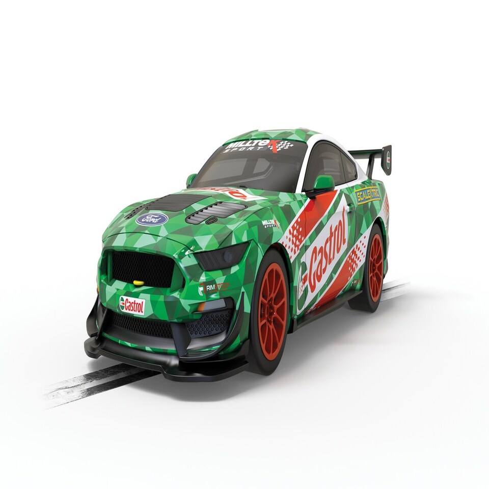 Scalextric Ford Mustang GT4 Castrol Drift Car