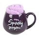 image 2 of Something Different Spooky Season Mug and Sock Set - Purple/Lilac - One Size