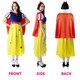 image 3 of Fairytale Story Snow Princess Costume Yellow | S