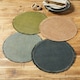 image 2 of Walton & Co Circular Jute Placemat Natural