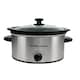image 1 of Hamilton Beach 'The Comfort Cook' 3.5L Silver Slow Cooker