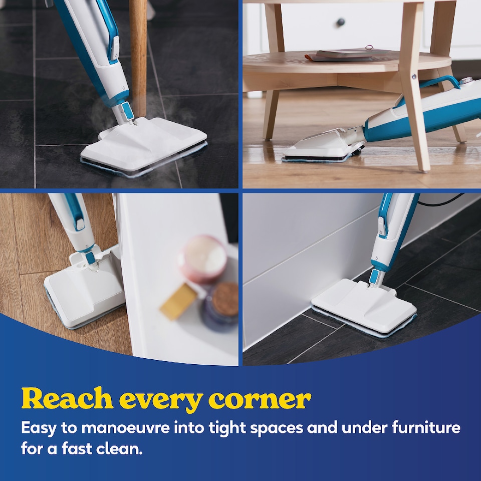 image 1 of Russell Hobbs Multifunctional 12-in-1 Steam Mop RHMSM6001