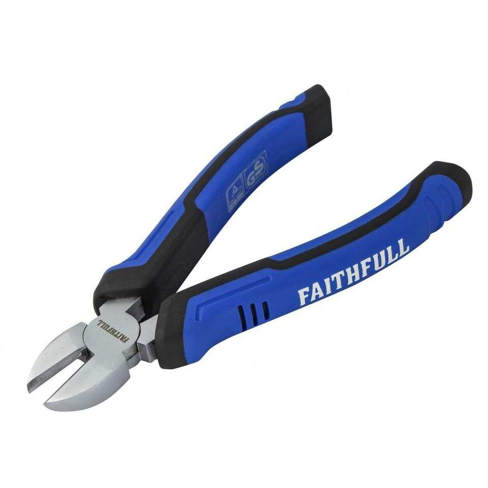 Faithfull Diagonal Cutting Pliers 160mm (6.1/4in) - Multi Colour - One Size