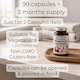 image 5 of Dietapplements Magnesium Glycinate with Vitamin B6 90 Capsules