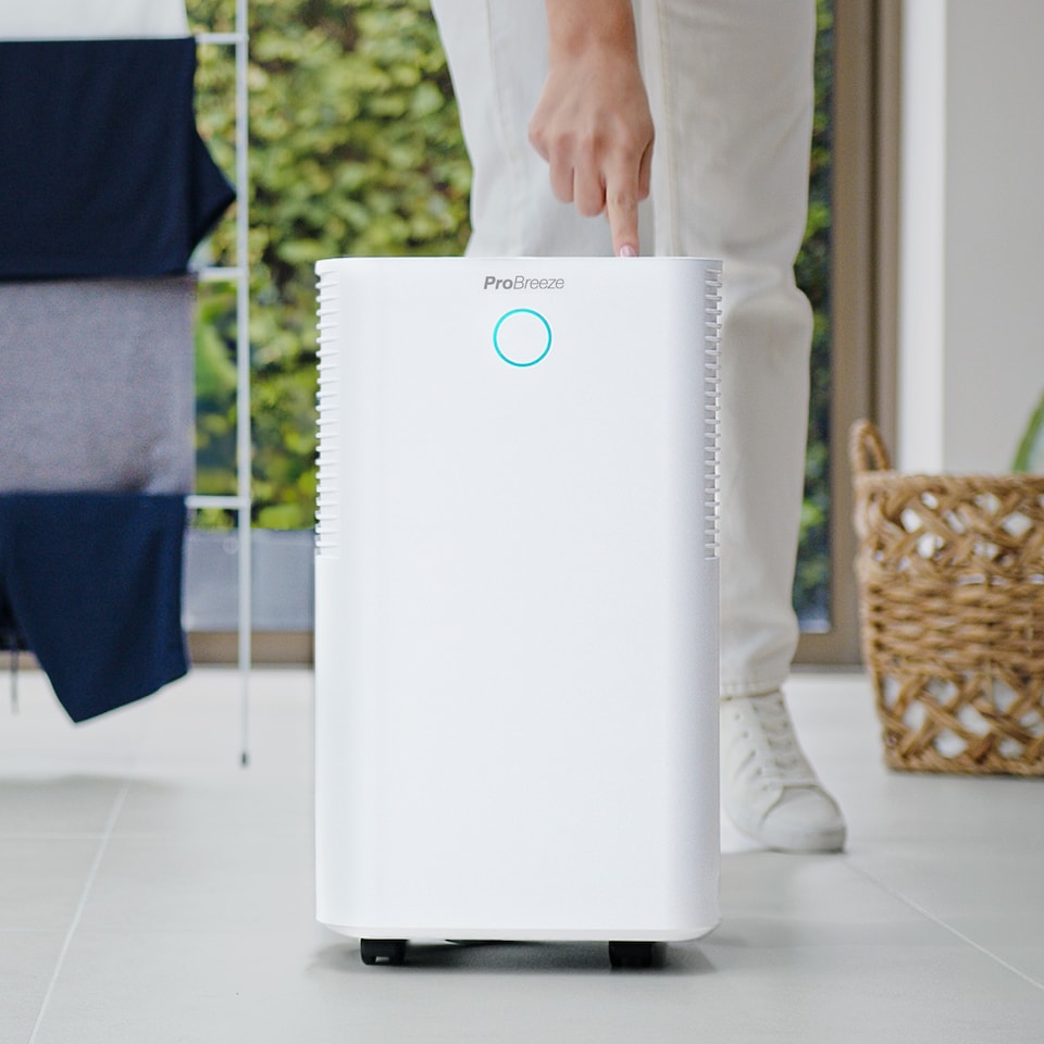 image 1 of Pro Breeze 12L High Capacity Dehumidifier with Max Extraction