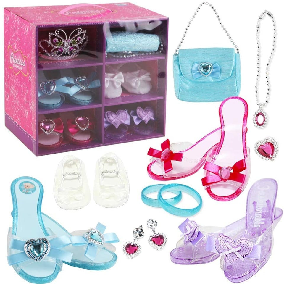 image 1 of Princess Shoe and Jewellery Boutique with 4 Pairs of Shoes and Accessories