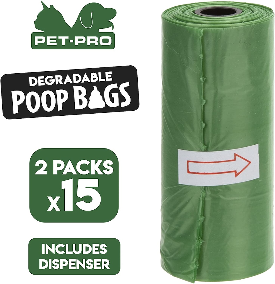 image 1 of PMS Clip-On Dog Waste Bags with Dispenser