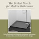 image 7 of Balterley Premium Square Shower Tray | Grey | Grey Slate | 1