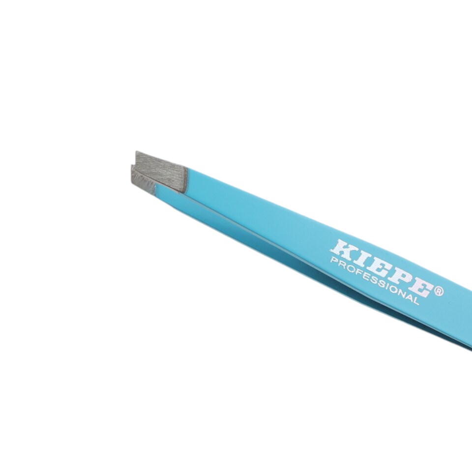 image 1 of Kiepe - Tweezer Oblique Tip Sea Blue 10cm