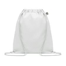 MidOcean Yuki Organic Cotton Drawstring Bag - White - One Size White