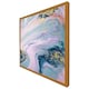 image 4 of Pink & blue marble (Picutre Frame) Grey | XS