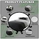 image 2 of VELVETIO Urban Ombre Duvet Cover Set Reversible Polycotton Easy Care Beddings Grey | Super King