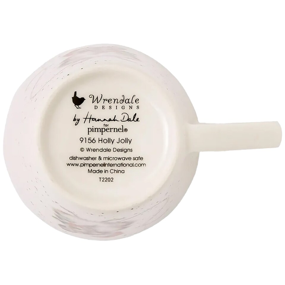 image 1 of Wrendale Designs Holly Jolly Christmas Mice Mug and Tray Set