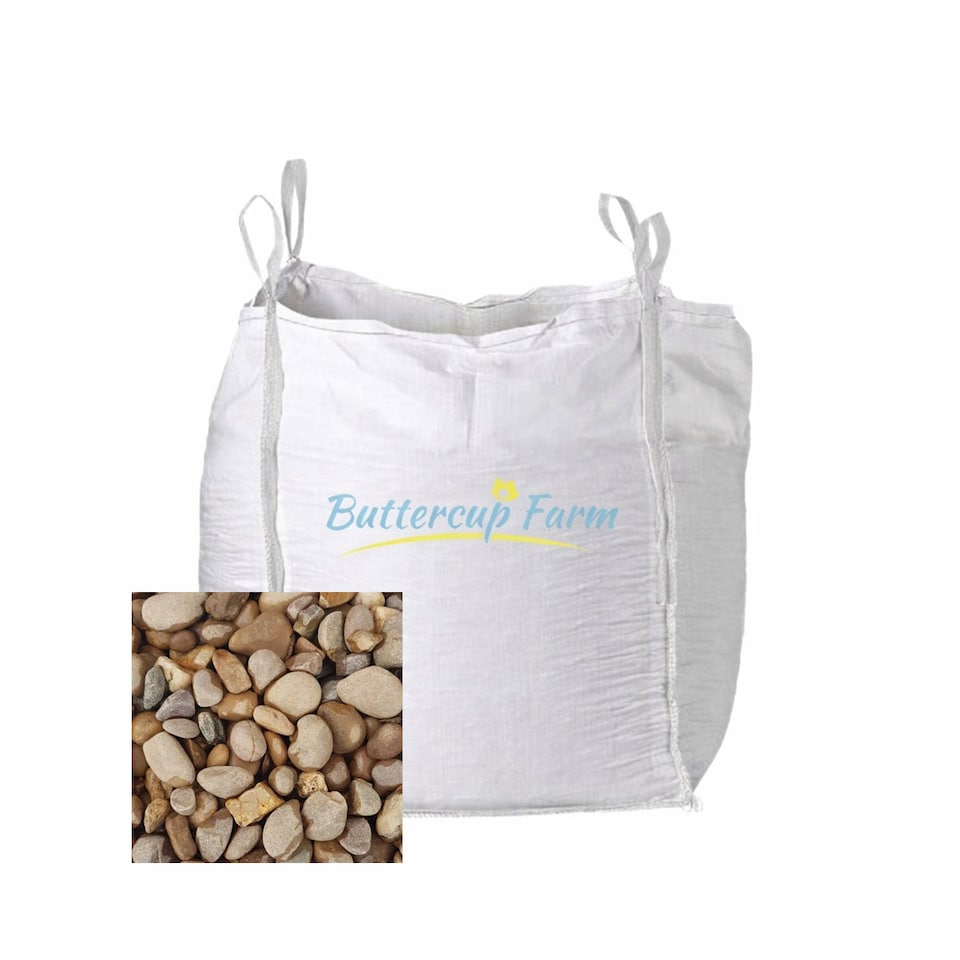 image 1 of Dorset Decorative Pebbles Stone - Premium Aggregate Bulk Bag - 850 Kilos