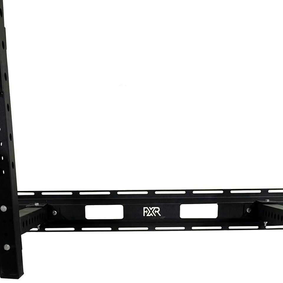 image 1 of Folding Wall Mounted Squat Rack with Spotters