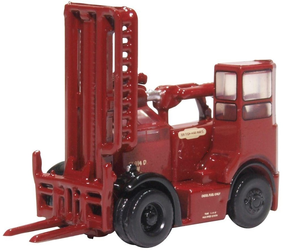 Oxford Diecast Shelvoke and Drewry Freightlifter British Rail Crimson