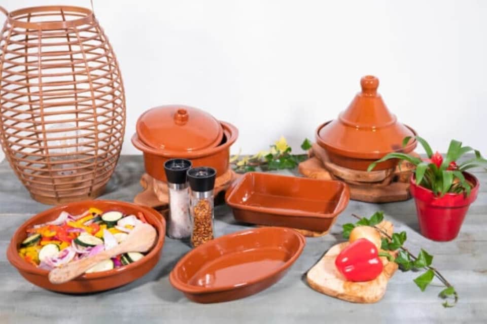 image 1 of Verano Spanish Ceramics El Toro Glazed Set of 6 Tapas Bowls - 12cm Brown | Brown | Brown | 6