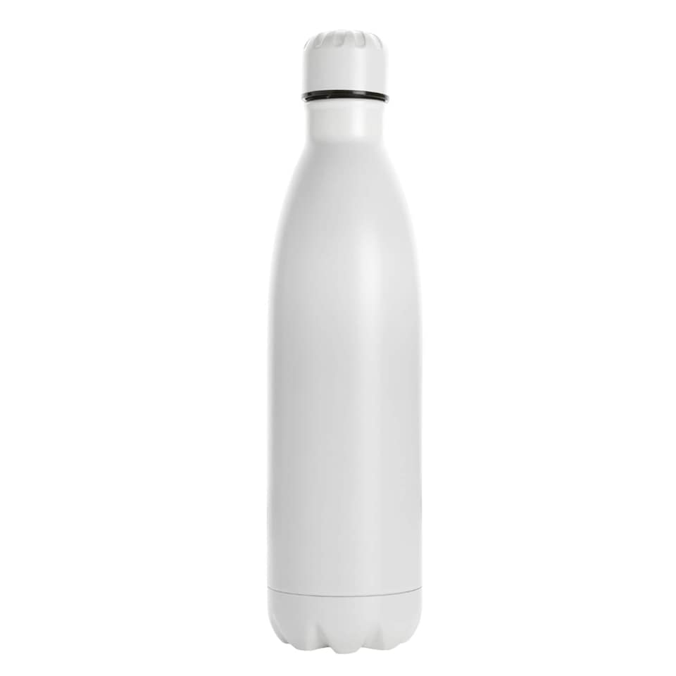 image 1 of XD Collection Stainless Steel 750ml Water Bottle - White - One Size | White | One Size