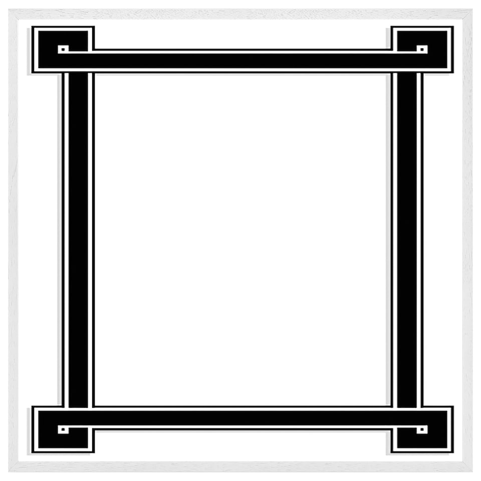 image 1 of Greek frame (Picture Frame) White | XL