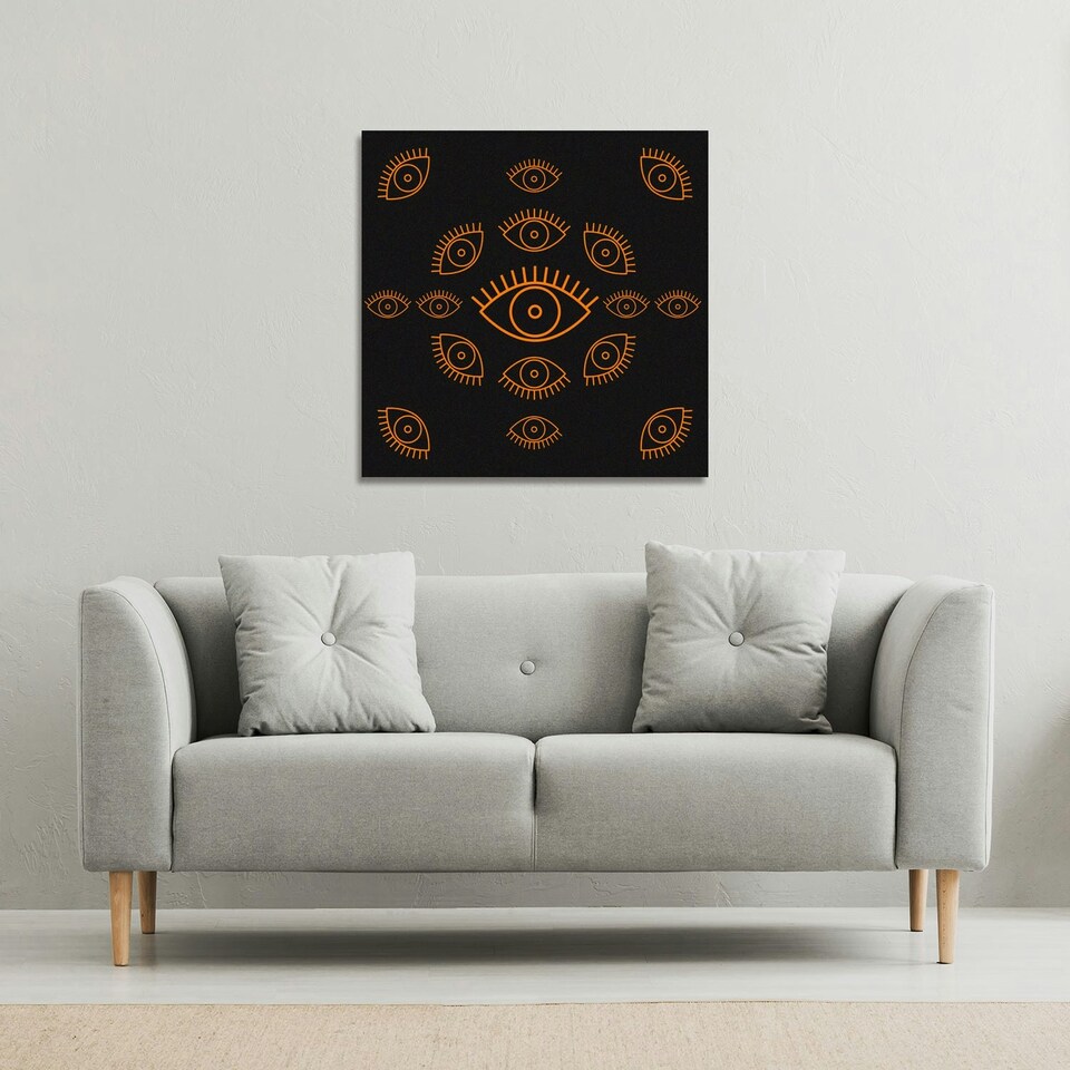 image 1 of Eye Icon (Canvas Print) 127 x 127 x 4cm