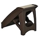 image 8 of PawHut Four-Step Foldable Pet Stairs w/ Non-Slip Mats, for S, XS Dogs - Brown