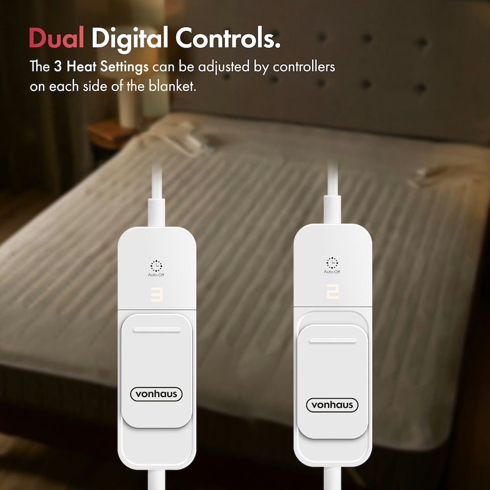 image 1 of VonHaus Electric Blanket for King Size Size Bed