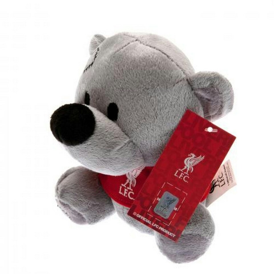 image 1 of Liverpool FC Timmy Bear Plush Toy - Grey/Red - One Size