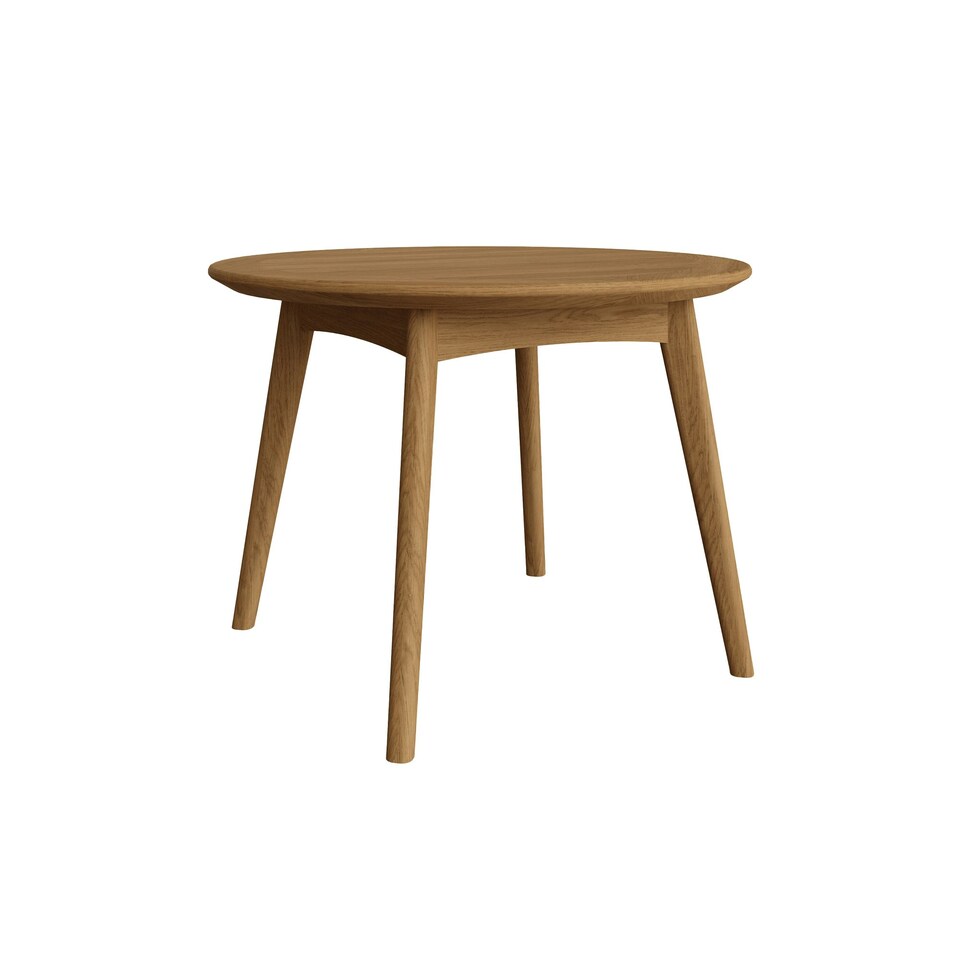 image 1 of Newark Ash Round Coffee Table Brown