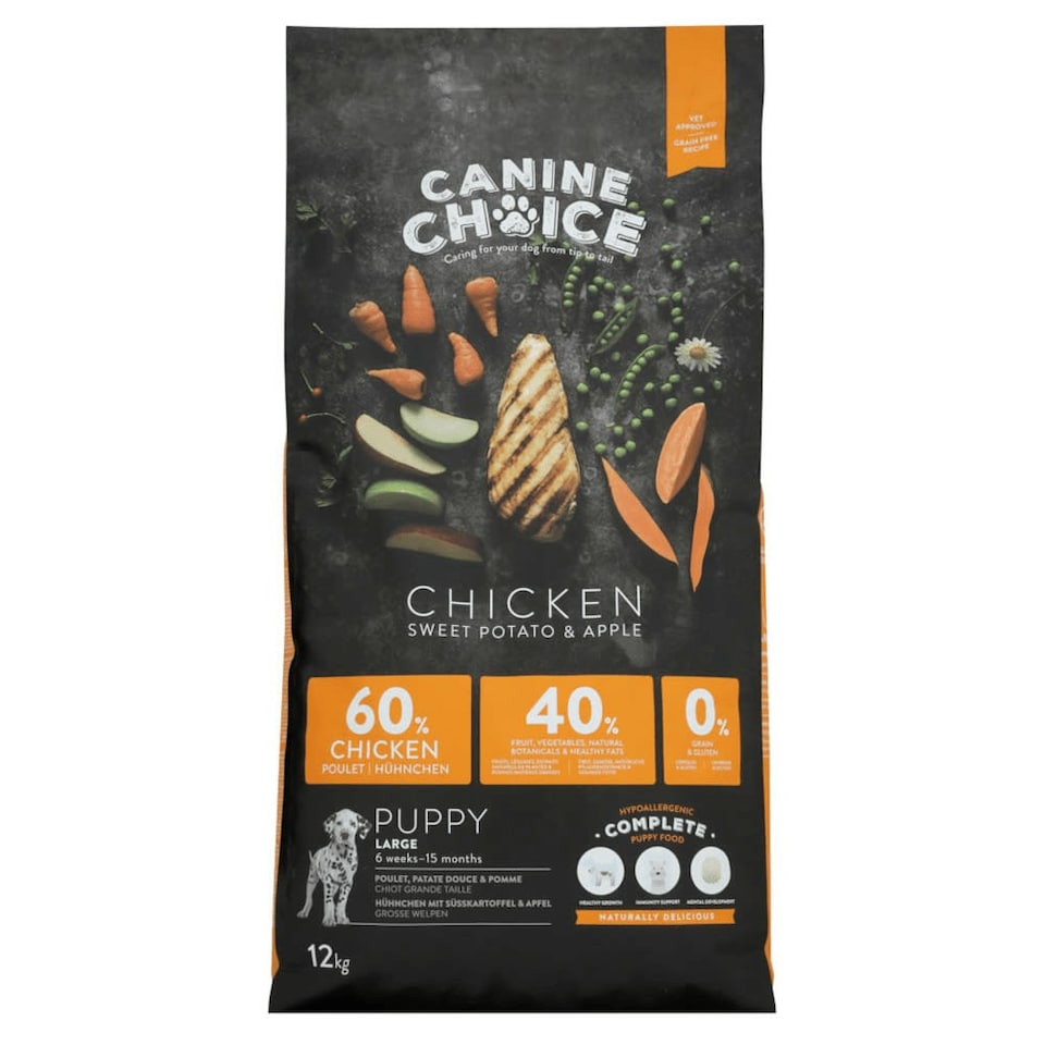 image 1 of Canine Choice Super Premium Grain Free Large Puppy Dry Dog Food - Chicken
