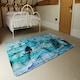 image 3 of BATTLE OF BRITAIN MEN MARCHING (Rug) Blue | Medium: 80x150cm