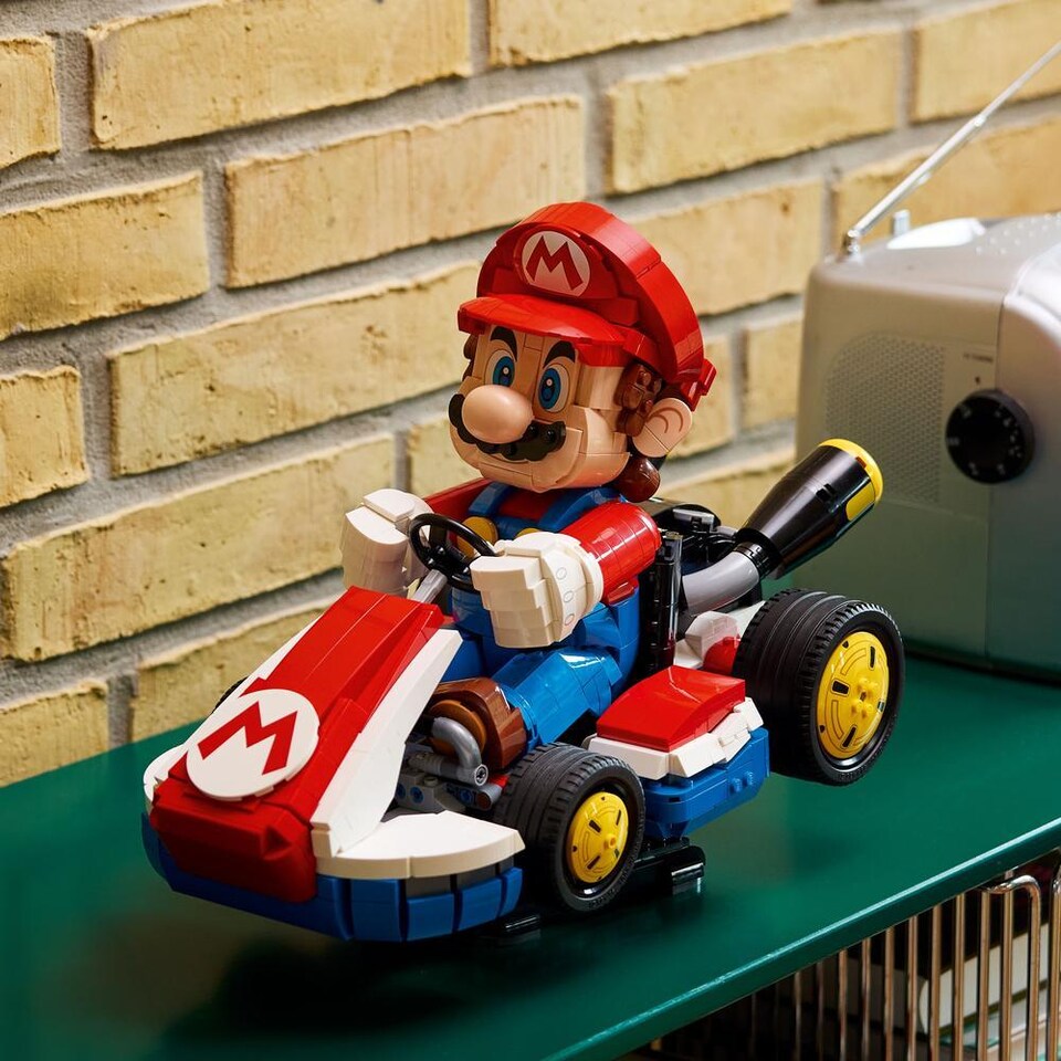 image 1 of LEGO Super Mario Mario Kart Mario & Standard Kart