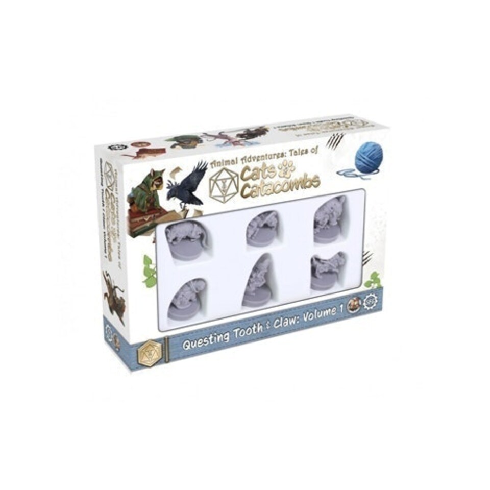 Cats & Catacombs - Questing Tooth & Claw: Volume 1